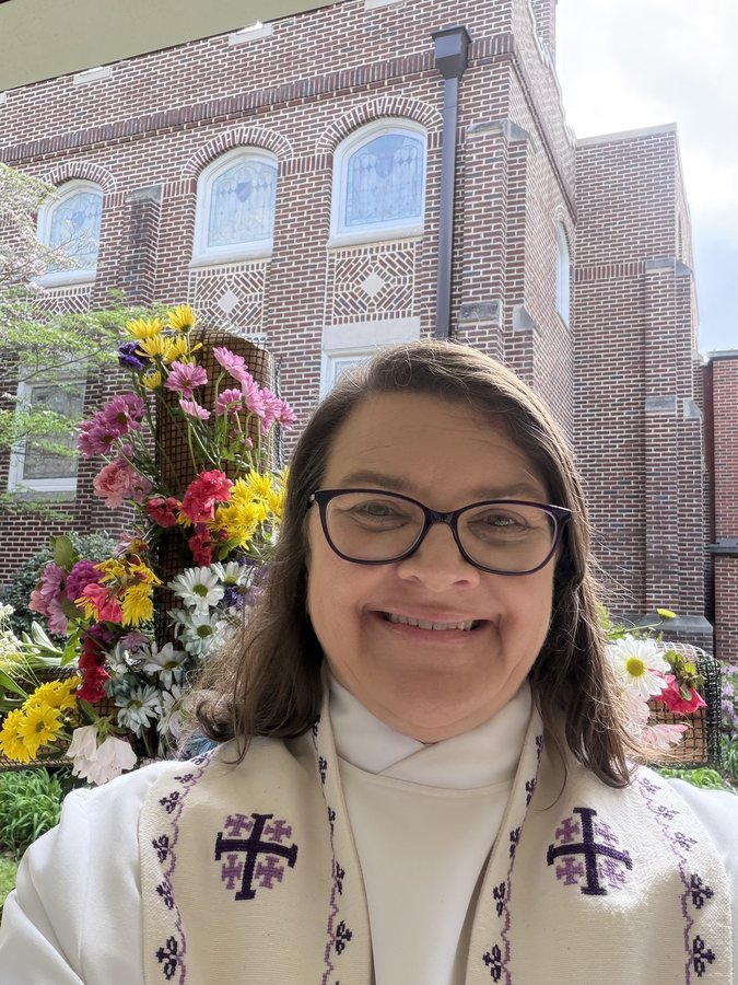 Pastor Kellie of First United Methodist Church Laurinburg